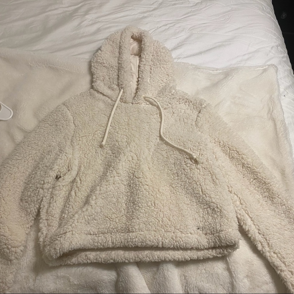 Sherpa hoodie